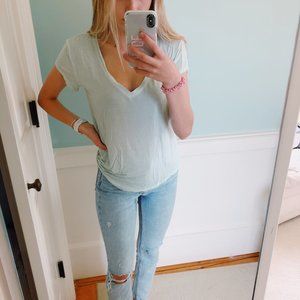 AEO: soft mint t-shirt